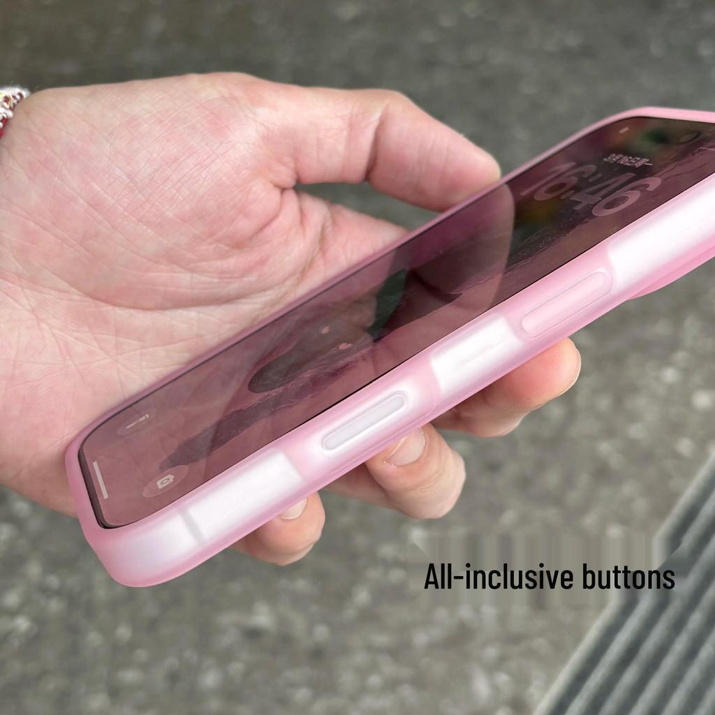Compatible with iPhone 16 Pro Max-17 Liquid Silicone Magnetic Bracket Phone Case