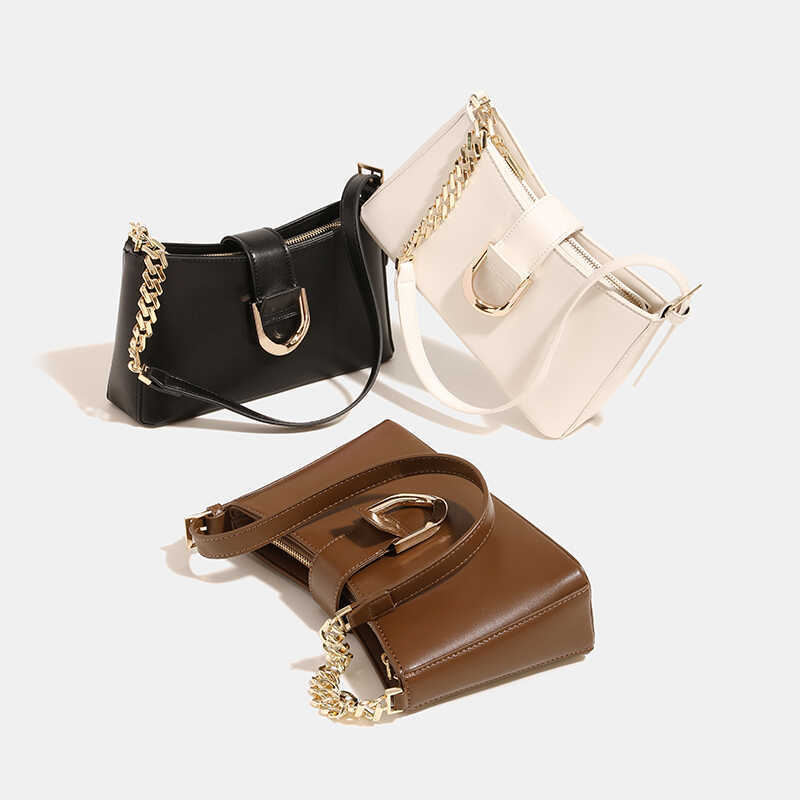 Bag new leather women's bag summer small bag temperament crossbody shoulder handbag armpit bag