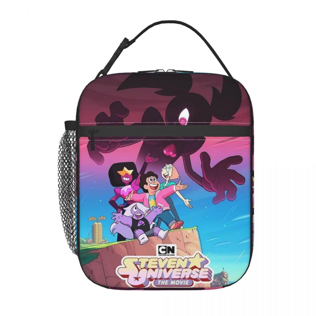 Steven Universe Anime Insulated Lunch Bag for Kids School Cooler Thermal Food Box Tote Leakproof Lunch Boxes Container