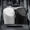 BELOMI Car Trash Can, Mini Silicone Auto Garbage Container With Lid, Waterproof Leakproof Portable Trash Dustbin, Vehicle Rubbish B For Automotive,