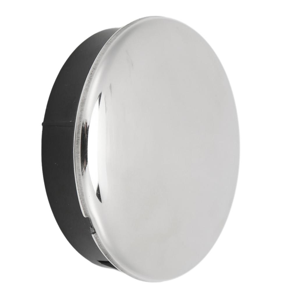 Boat Steering Wheel Center Cap 2.5in6.35cm 316 Stainless Steel ABS Snap In for Yachts