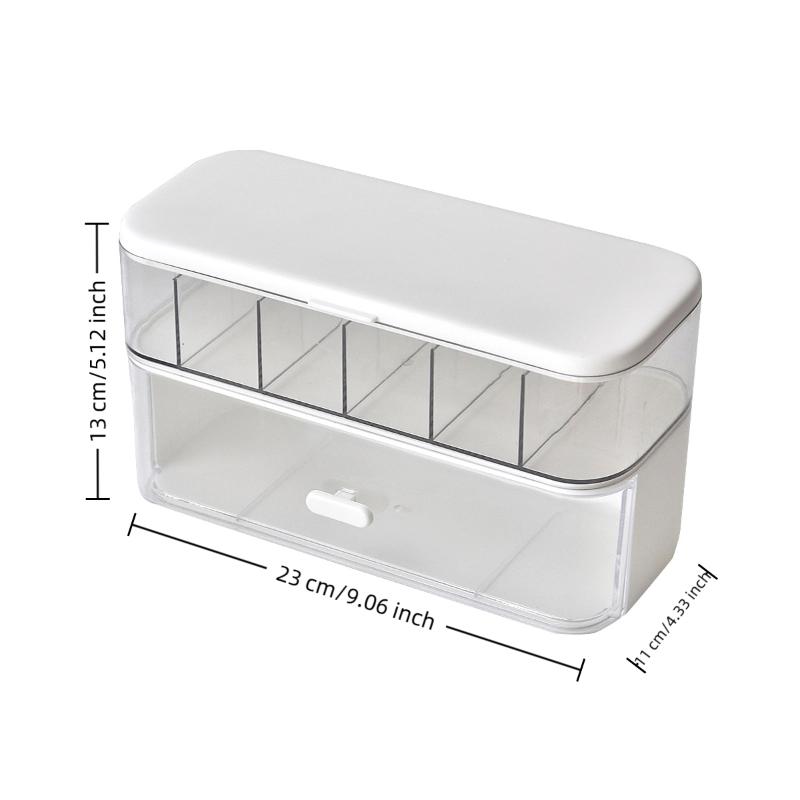 Schreibtisch-Kabelmanagement-Box Handy-Ladegerät-Kabel-Organizer Trennwand Kabelwickler Stromkabel-Aufbewahrungslösung