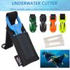 Nylon Spearfishing Secant Equipment  Portable Scuba Diving Cutting Emergency Set Cutter Underwater Line Sharp Outdoor Equipment