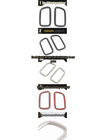 21 Fit Front Air Outlet Decorative Frame Sequin Sticker