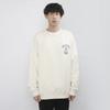 New MLB Sweatshirt Winter Unisex Cream 3AMTL5116-50CRS