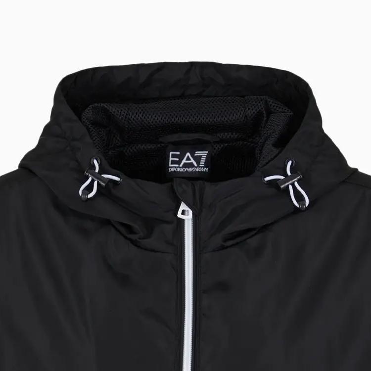 Emporio Armani EA7 SS24 Jackets & Coats Unisex Black 3DUB01-PNFNZ-1200