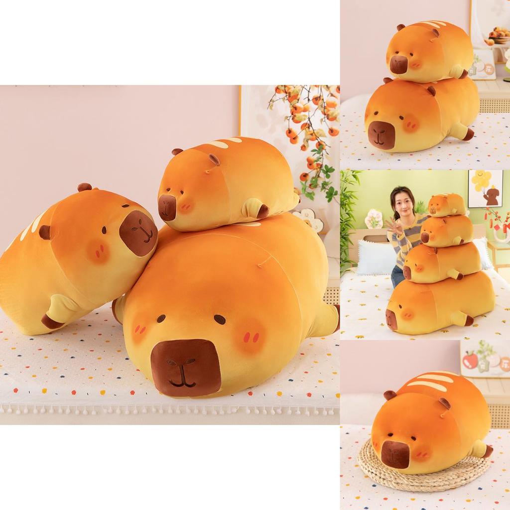 Cute Capybara Plush Toy With Elastic Velvet For Kids Gift And Collectors