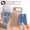 For iPhone Air Case with Card Holder PU Leather + TPU Phone Back Cover