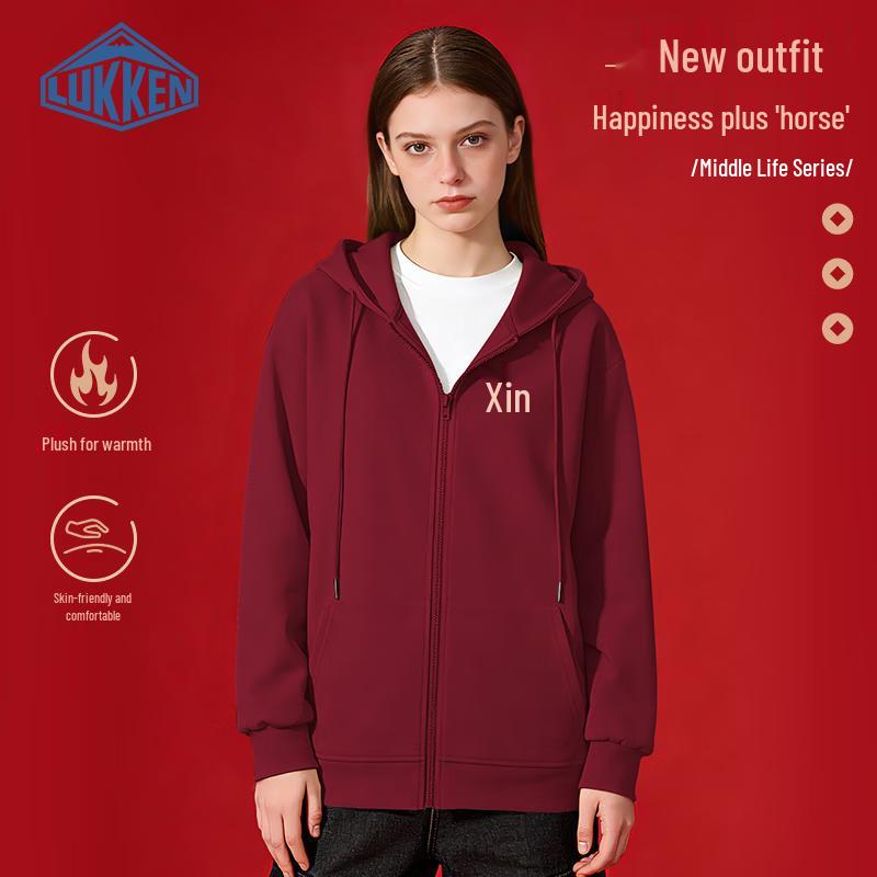 LUKKEN Hooded Long Sleeve Sweatshirt 2XL