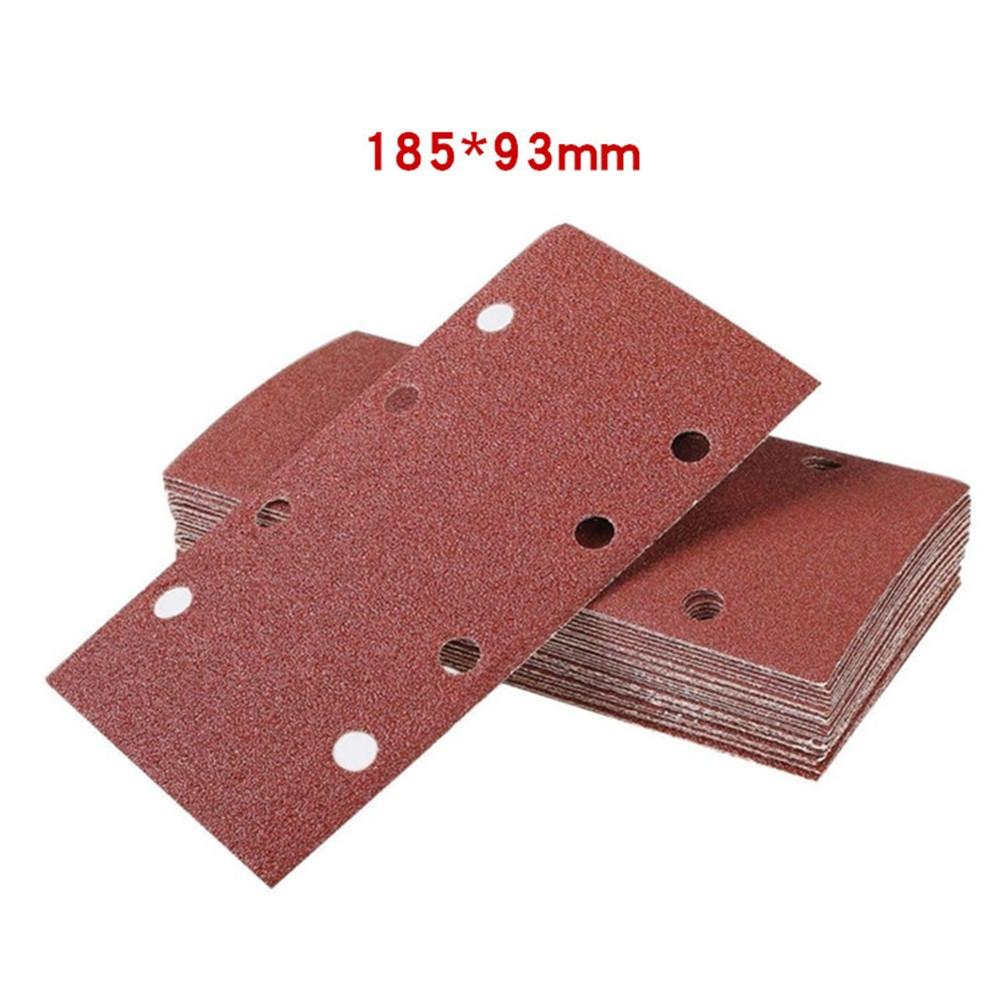 60/80/120/240# 20pcs Sanding Sheet Sandpaper Aluminium Oxide