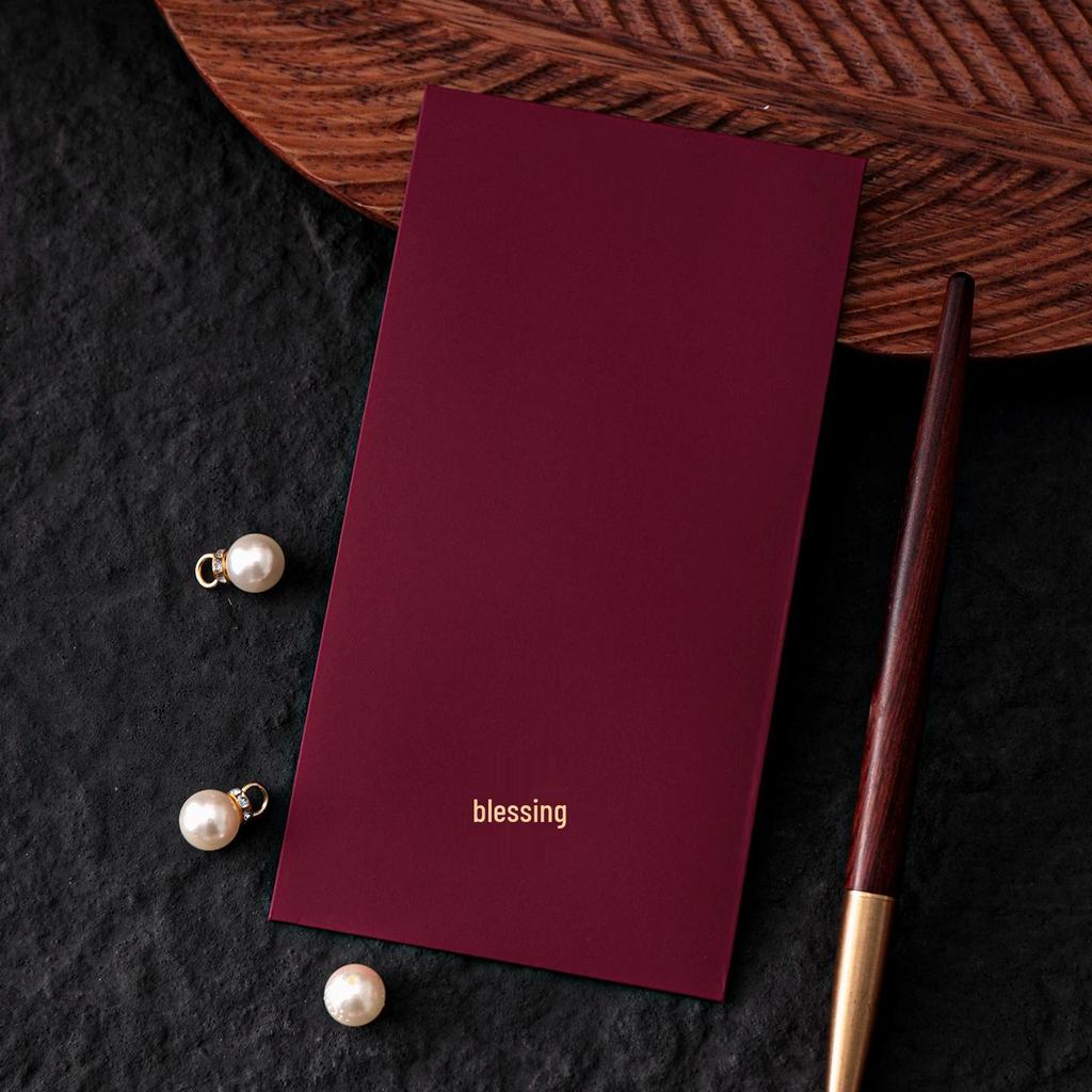 2026 Year of the Horse Red Envelope: Elegant Birthday Blessing Gift