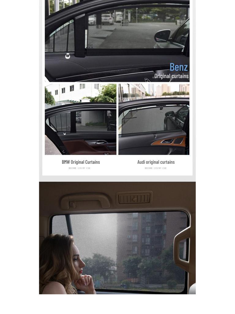 Magnetic Sunshade for BYD Sea Lion EV: Heat Insulation & Sun Protection for 05/06/07 Models