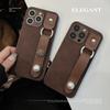 Браслет Камелія Чохол для телефону Apple iPhone 15 14promax Шкіра Світла розкіш 13 Підходить для 11 Осінньо-зимовий Ретро
