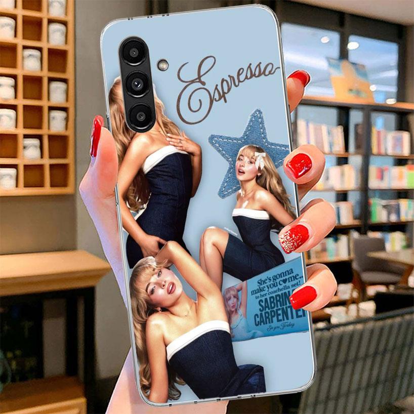 CR66 S-Sabrina C-Carpenter Phone Case For Samsung Galaxy A17 A37 A57 A16 A26 A36 A56 A15 A25 A35 A55 A14 A24 A34 A54 A13 A23 A33