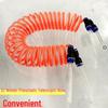 2L Spring-Type PU Elastic Brazing Torch with Oxygen, Propane & Acetylene Double Tube Connection Rubber Hose