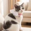 Lightweight Pet Collar Adjustable Pet Dressing Sweet Plush Wings Cat Collar  Halloween Christmas