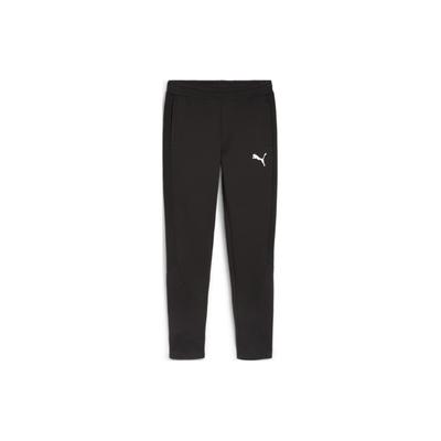 Evostripe Solid Color Cut Design Casual Mid Waist Knitted Sports Pants Men Bottoms Black 681189-01
