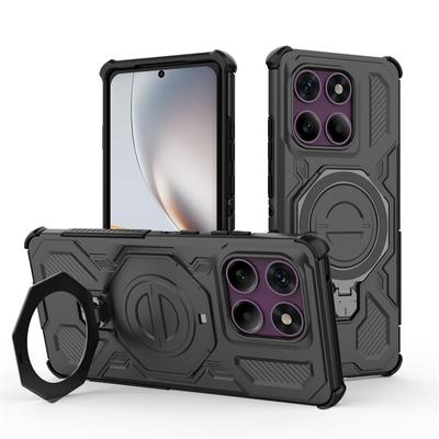 For Motorola Edge 60 Pro Case Moto Edge 60 Pro Cover Holder Magnetic Wireless Charging Protective Phone Case On Moto Edge 60 Pro