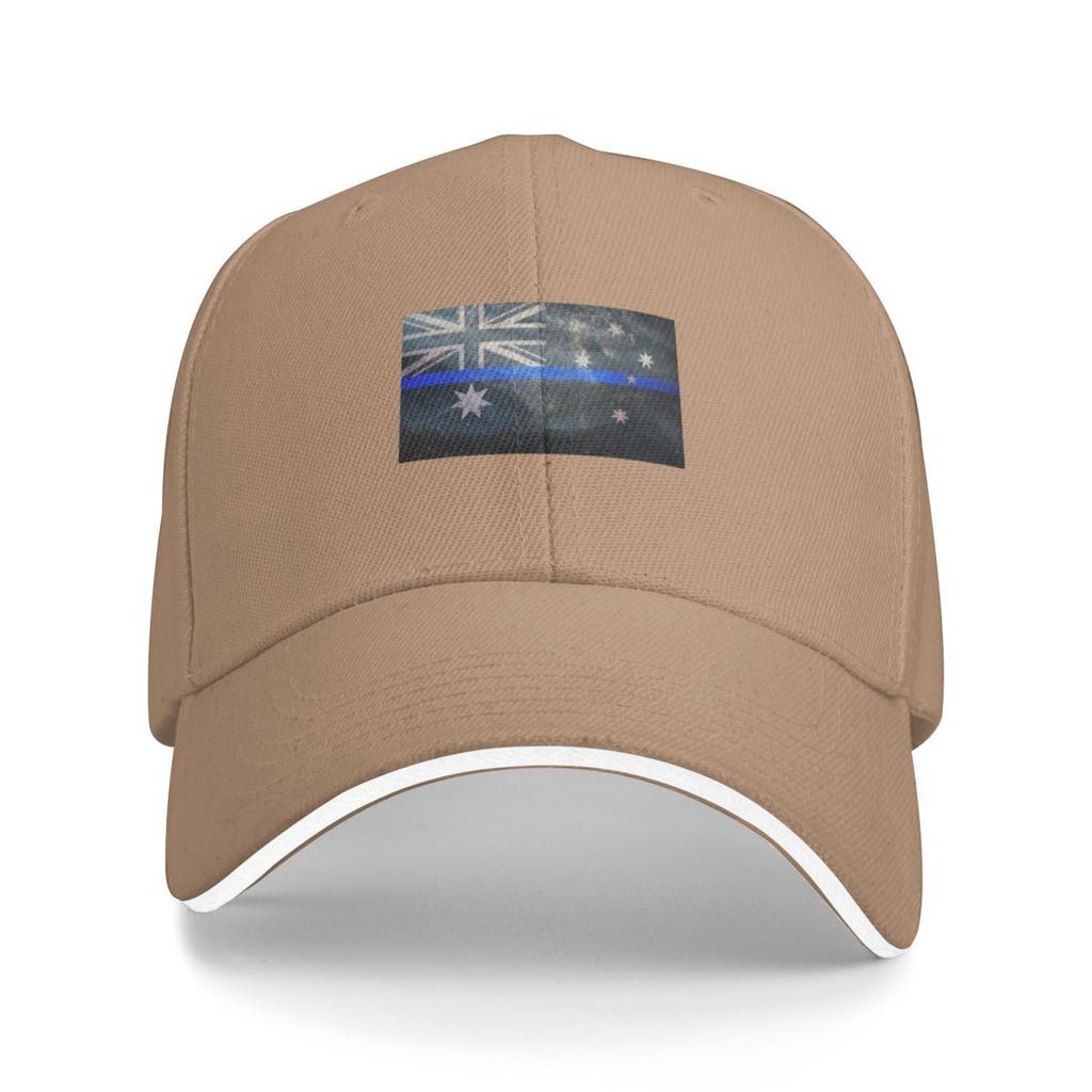 Australian Faded Thin Blue Line Flag Thin   Baseball Cap Hip Hop hiking hat Fashion Beach Trucker Hats For Men Womens