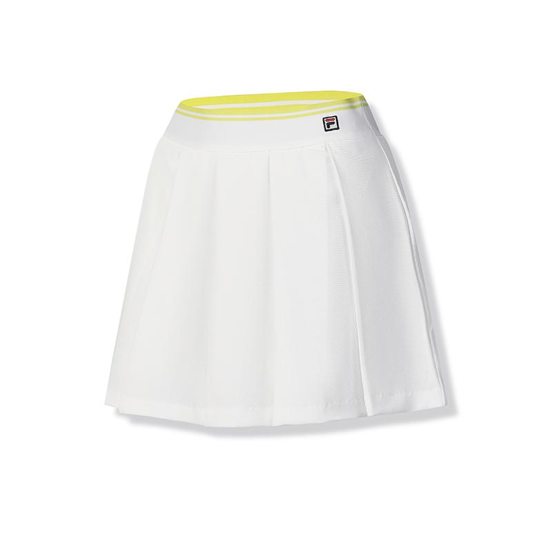 New FILA Casual Short Skirts Women's Jade White A11W523309FWT
