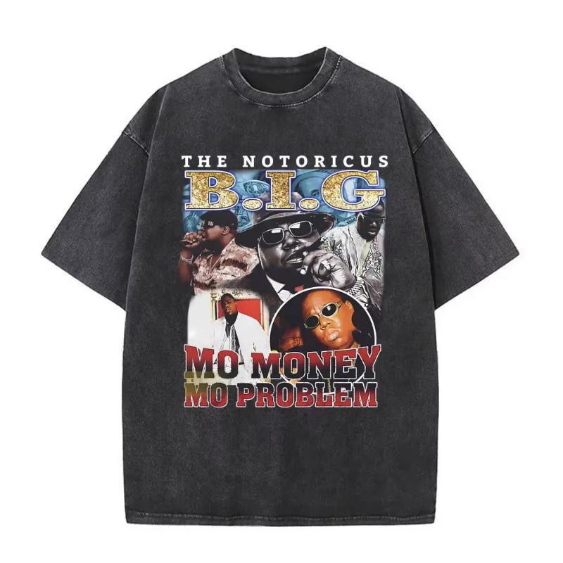 The Notorious Big Is Was All A Dream Графическая Винтажная Стиранная Футболка Хип-Хоп Рэпер Бигги Смоллс Футболки Унисекс Оверсайз Футболка S разноцветный