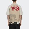 Y-3 SS21 Back Logo Print Round Neck Short Sleeve T-Shirt Men Tops Off-White GV6082