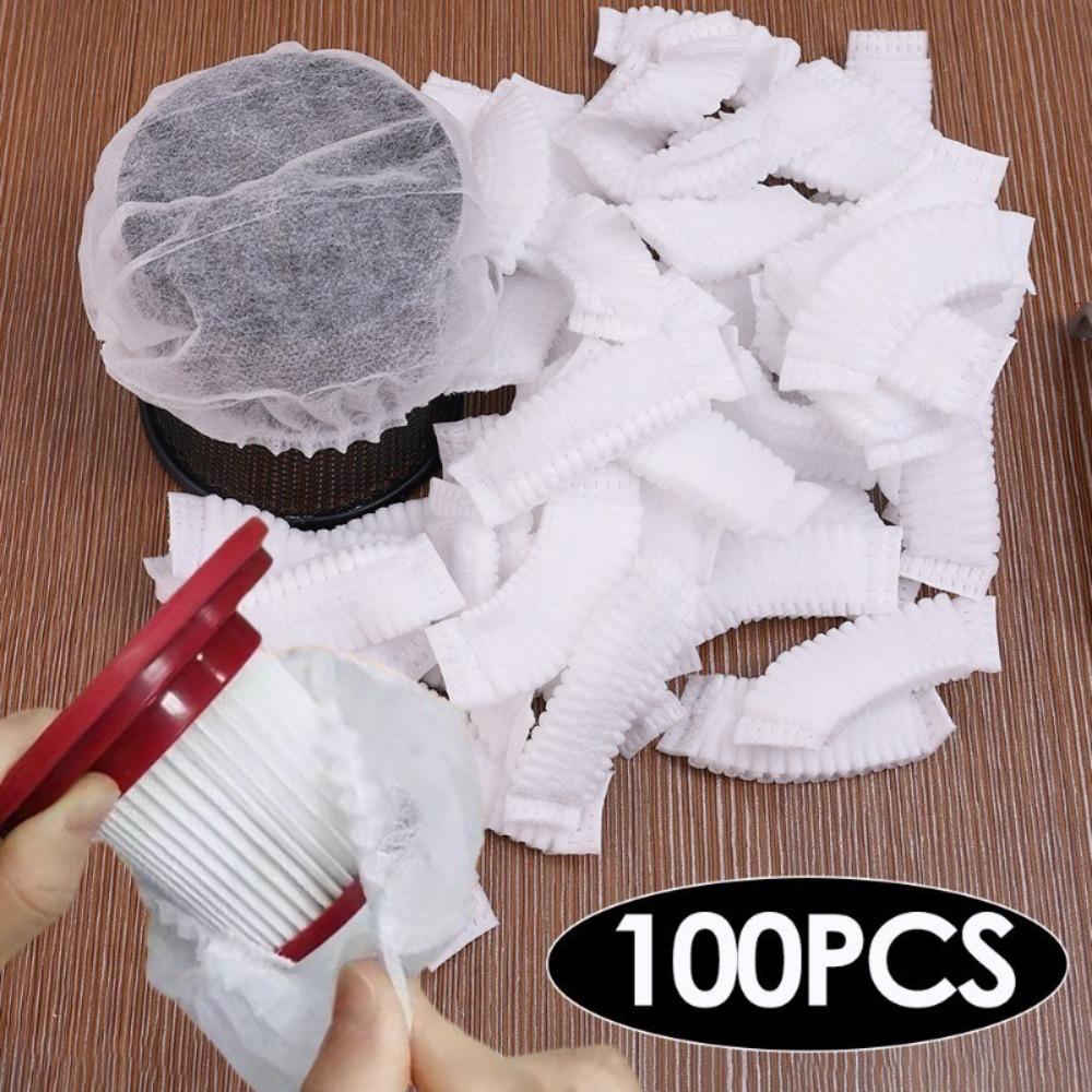 New Non-wovens Vacuum Cleaner Filter Mesh Durable Dust-proof Dust Collection Filter Mesh Disposables Filter Cover Accessories