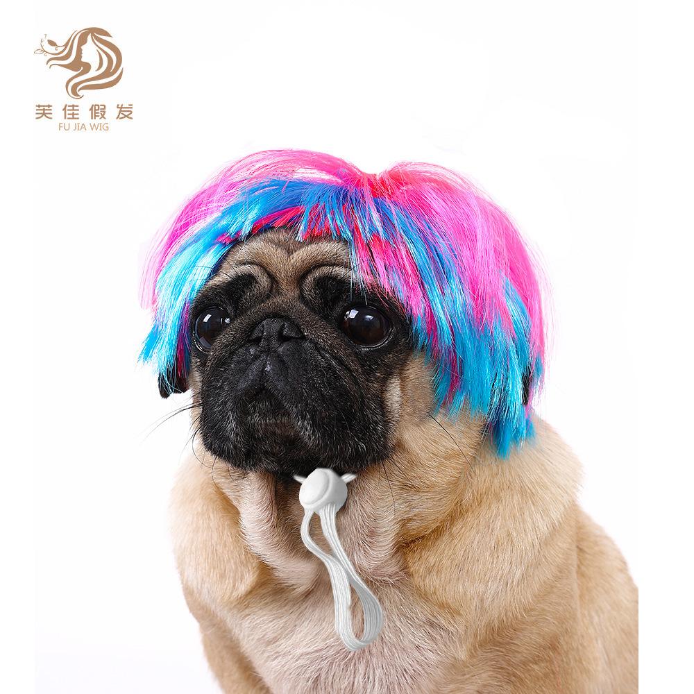 Universal Pet Wigs for Cats and Dogs - Halloween Accessories