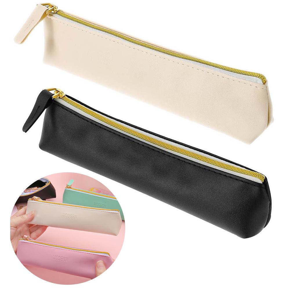 1Pc Pencil Pouch Small With Zipper Cute Office Pouch Bag Stationery Pouch