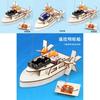 Science Experiment Material Kit For Kids With Remote Control Boat Diy Stem Educational Toy For Children