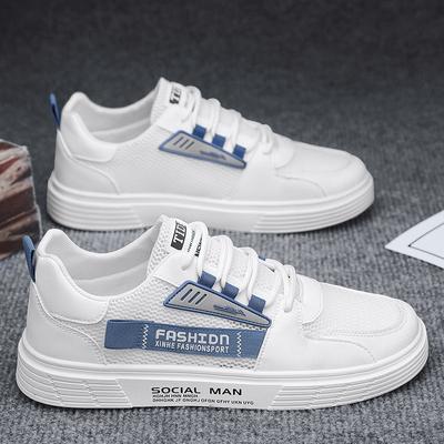 Sommer Herren Freizeit-Sneakers Outdoor Atmungsaktiv Bequem Luftkissen Laufschuhe Studenten Boardschuhe Vielseitig