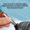Car Tyre Tire Tread Depth Gauge Meter Auto Tire Wear Detection Measuring Pen Pen Color Coded Digital Caliper Monitoring System