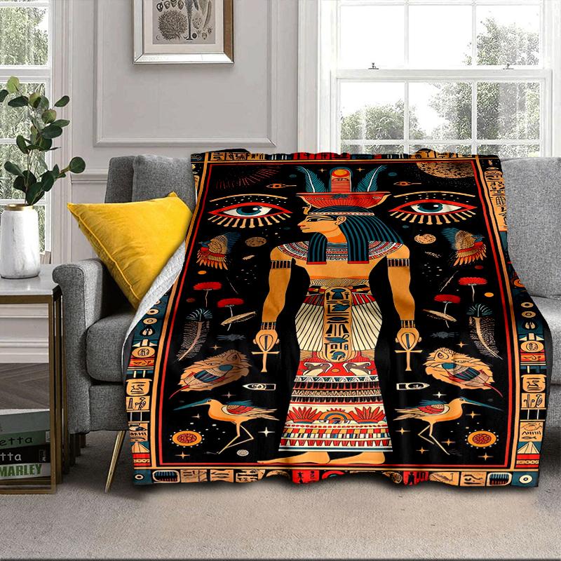 Ancient Egyptian Hieroglyphics Blanket Flannel Blanket Throw Blanket Sofa Cover Blanket Soft Premium Blanket Picnic Blanket Tv Blanket Gifts