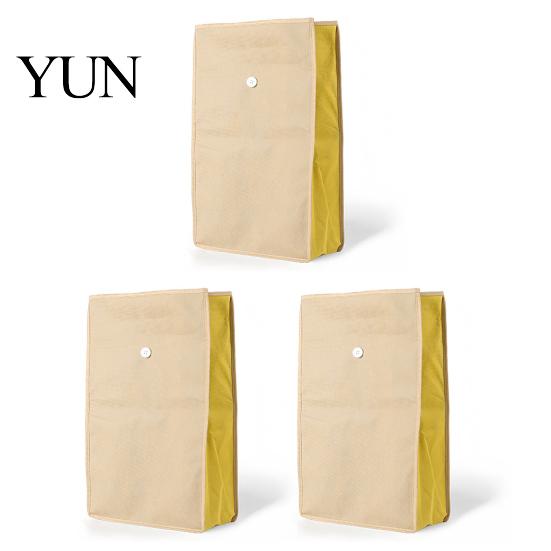 Vegetable Storage Bags Reusable Self Sealing Potato Onion Bags, Light Blocking Bag with Side Home Kitchen Supplies Zipper, Non-woven Fabric