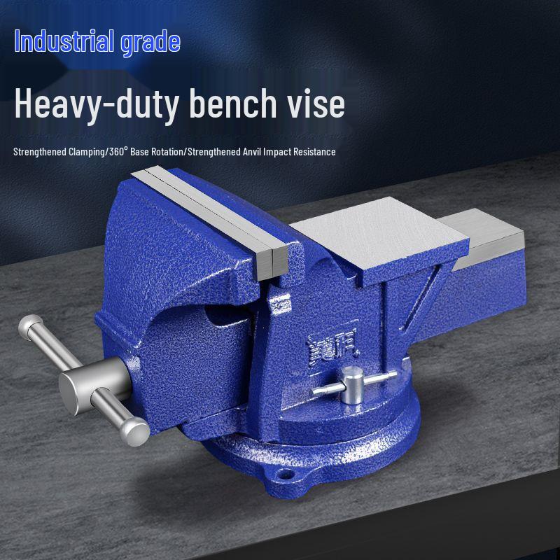 Industrial Heavy Duty 6-Inch Multifunctional Table Vise for Woodworking and Household Use