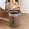 Household Large Thickened Garbage Can Binaural Portable Round Storage Box Pressure Ring Without Cover Kitchen Trash Bin