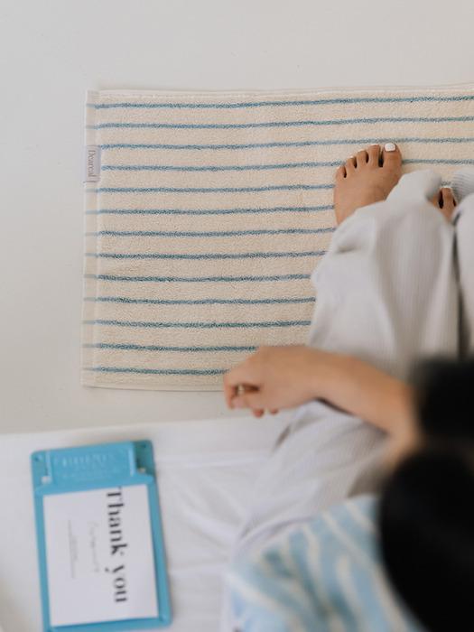 

Deareal bamboo fabric non-slip towel bath mat soda Bamboo fabric towel mat_olive