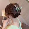 1PCS Gentle Bell Orchid Hair Clip, High-End Back Of Head Hair Clip, Large Elegant Shark Clip Headband Hair Accessory