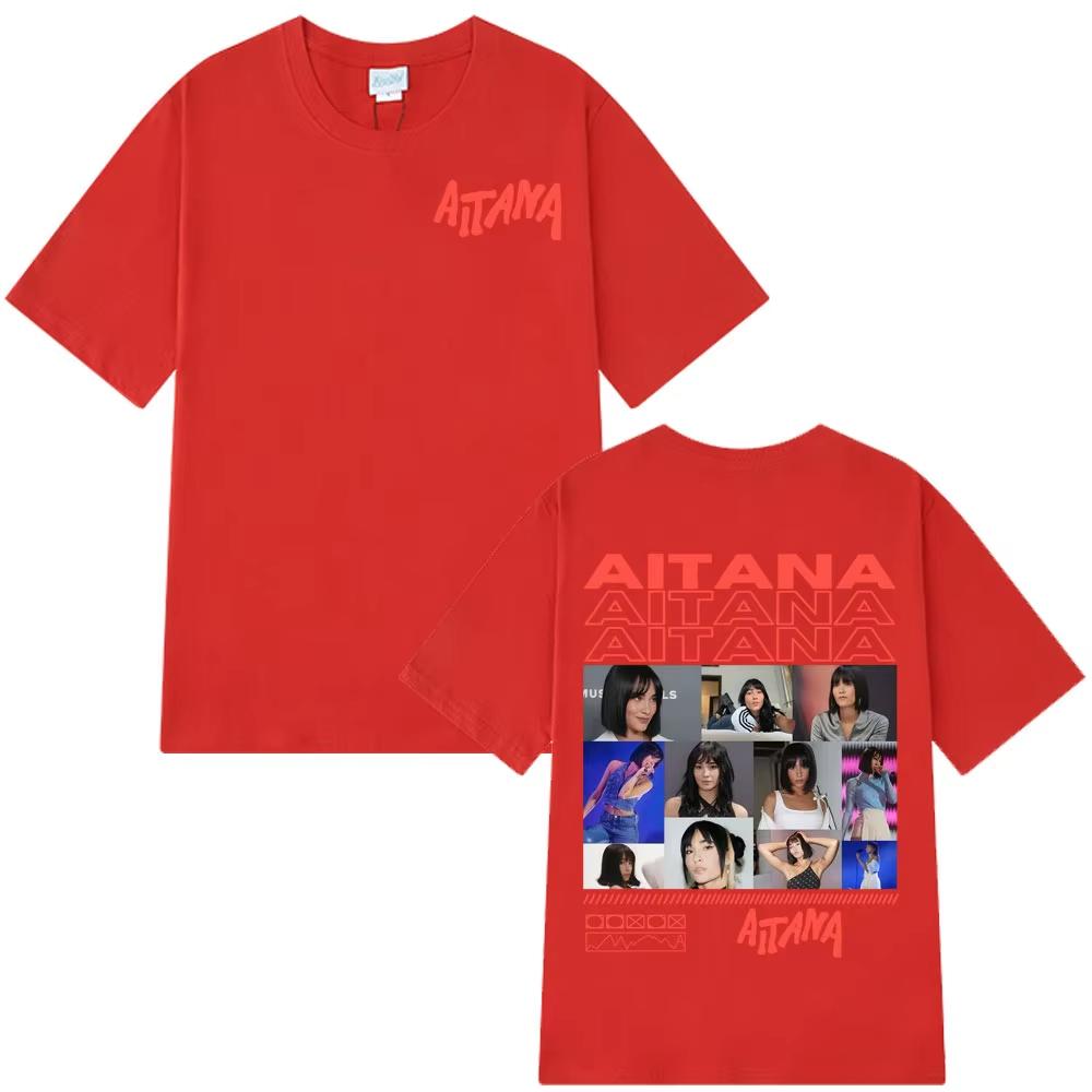 Singer Aitanas Ocana T-Shirts Men Women Summer Aesthetic Trendy Cotton Loose T Shirt Cotton Fashion Tee Shirt Oversized T-shirts