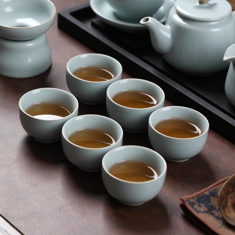 Ruyao Ceramic Dragon Horse Spirit Kung Fu Tea Set