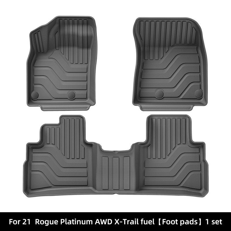 All-TPE Car and Trunk Floor Mats for 2021 Nissan Rogue