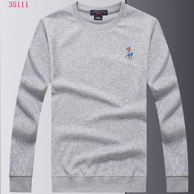 

Kendi Shark Round Neck Cotton Hoodie T-Shirt - Long Sleeve, Solid Color, Trendy Spring/Autumn Style, Base Layer. M (for 50-59 kg)