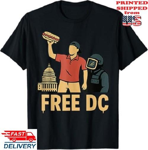 DC Sandwich Guy The Sandwich Guy Free DC T-Shirt, Unisex Tee Unisex T-Shirt M