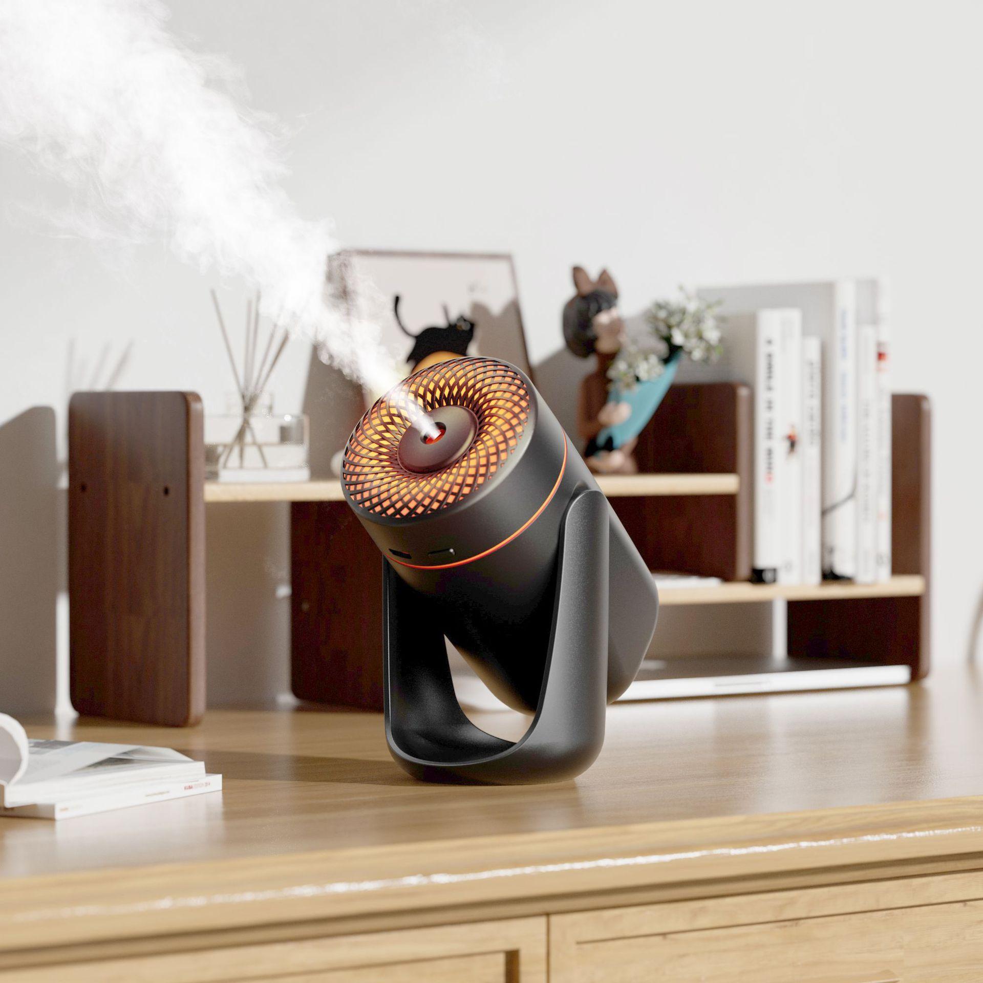 

Mini Portable Home Ultrasonic Humidifier with Colorful Night Light Oscillating Car Air Freshener Mistifier Small Size CHINA чорний