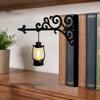 Bücherregal-Dekoration für Schlafzimmer Bibliothek Laterne Mini-Lampe, Vintage Hängeleuchte mit warmem Schein, Platzsparender Buchstützen-Lampe Dekoratives Heim-Arbeitszimmer