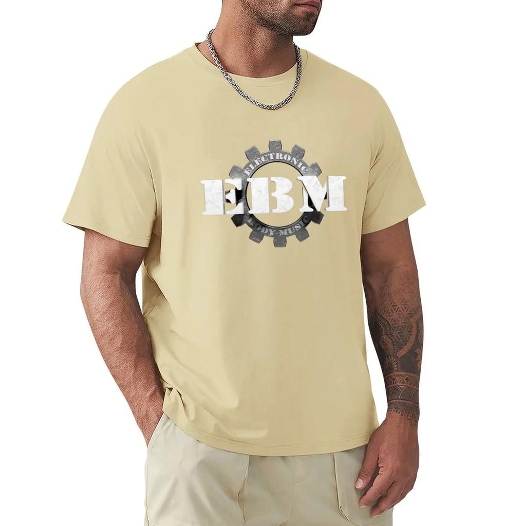 EBM Electronic Body Music Gear Icon 2 T-Shirt Blanks Anime Clothes Quick Drying T Shirts for Men Ins Y2k Hot Sell New Brand