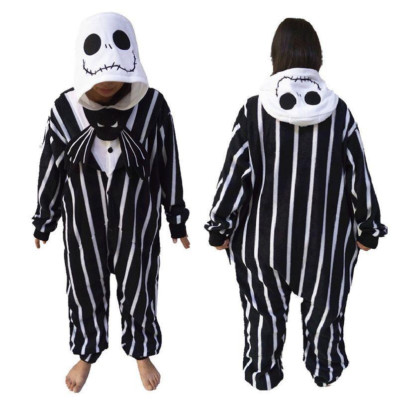 

Кошмар перед Рождеством Джек Слип-он Пижама Комбинезон Комбинезон Домашняя одежда L