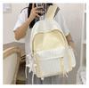 Schoolbag wholesale student schoolbag summer milk whirring girlish backpack polka dots full print high value backpack for primary school students