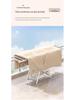 Adjustable Foldable Clothes Drying Rack for Indoor/Outdoor Use - Ideal for Bedroom, Balcony, and Baby Items.