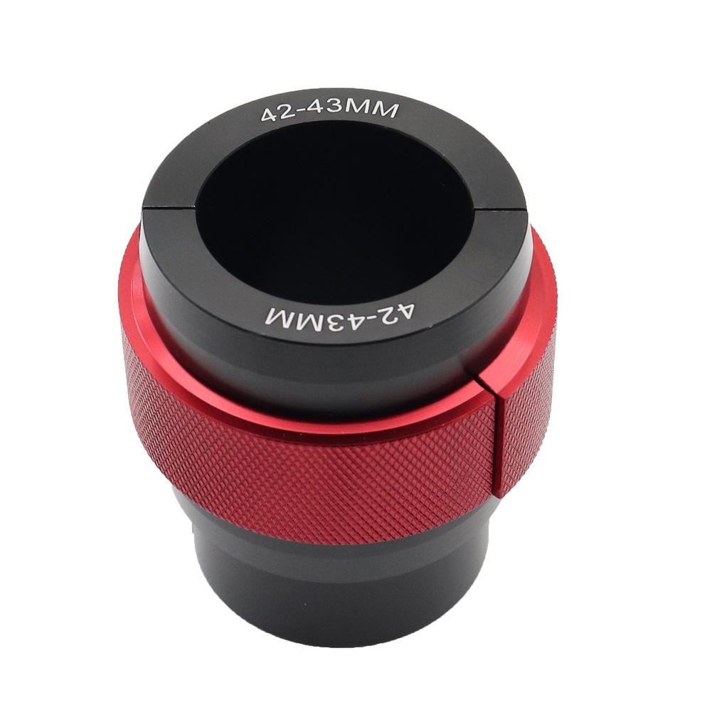 CNC Aluminum Motorcycle Front Fork Oil Seal Wrench Tool Designed for Shock Absorbing Oil Seal Replacement and Fork Service